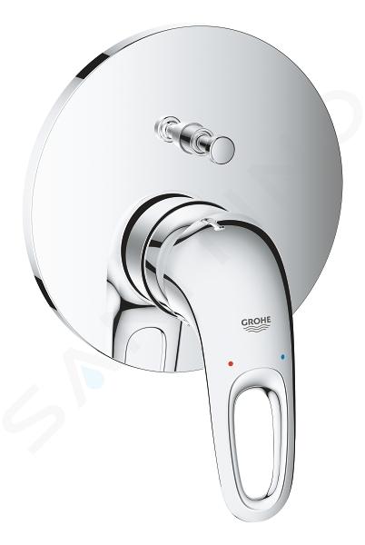 Grohe Eurostyle - Baterie încastrată cu comutator cu 2 căi, crom 24049003