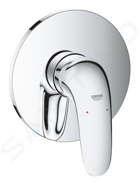 Mezclador monomando para lavabo Grohe Eurostyle, tamaño S sin desagüe  automático, mango de palanca cerrado - 23715003