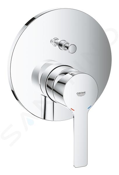 Grohe Lineare - Grifo empotrado para 2 aparatos, cromo 24064001