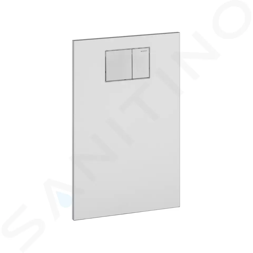 Geberit AquaClean - Placa de cubierta con control integrado para asientos de bidé, blanco alpino 115.322.11.1