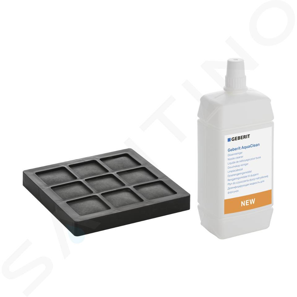 Geberit AquaClean - Set de filtru de carbon și agent de curățare 240.625.00.1