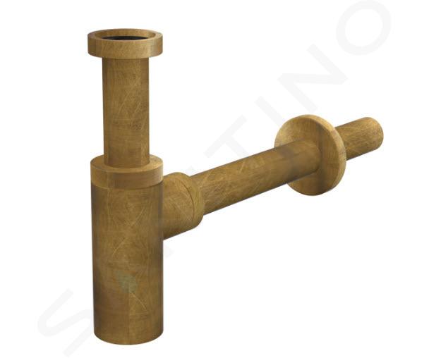 Alcadrain Siphons - Design-Siphon, Bronze antik A400ANTIC