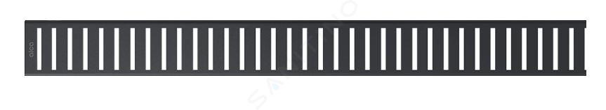 Alcadrain Roste - Rost für Linien-Duschrinne 95 cm, schwarz matt PURE-950BLACK