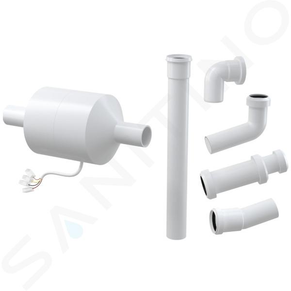 Alcadrain Toilet accessoires - Ventilator voor voorwandinstallatiesystemen met afzuiging P128