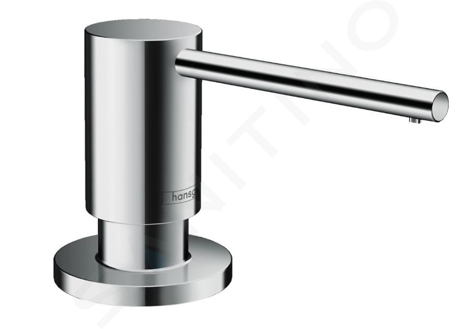 Hansgrohe Príslušenstvo - Dávkovač umývacích prostriedkov A41, 500 ml, chróm 40438000