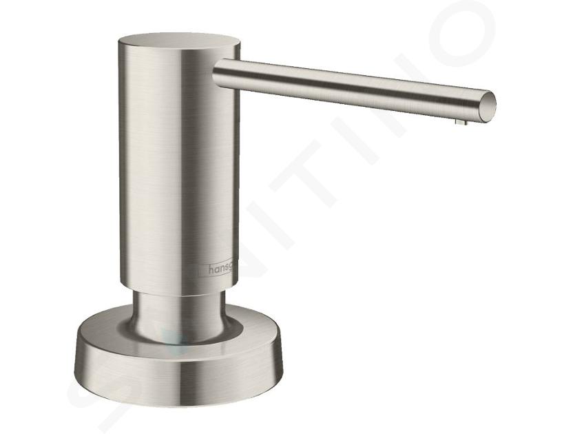 Hansgrohe Zubehör - Seifen-, Spülmittelspender, Edelstahl 40448800