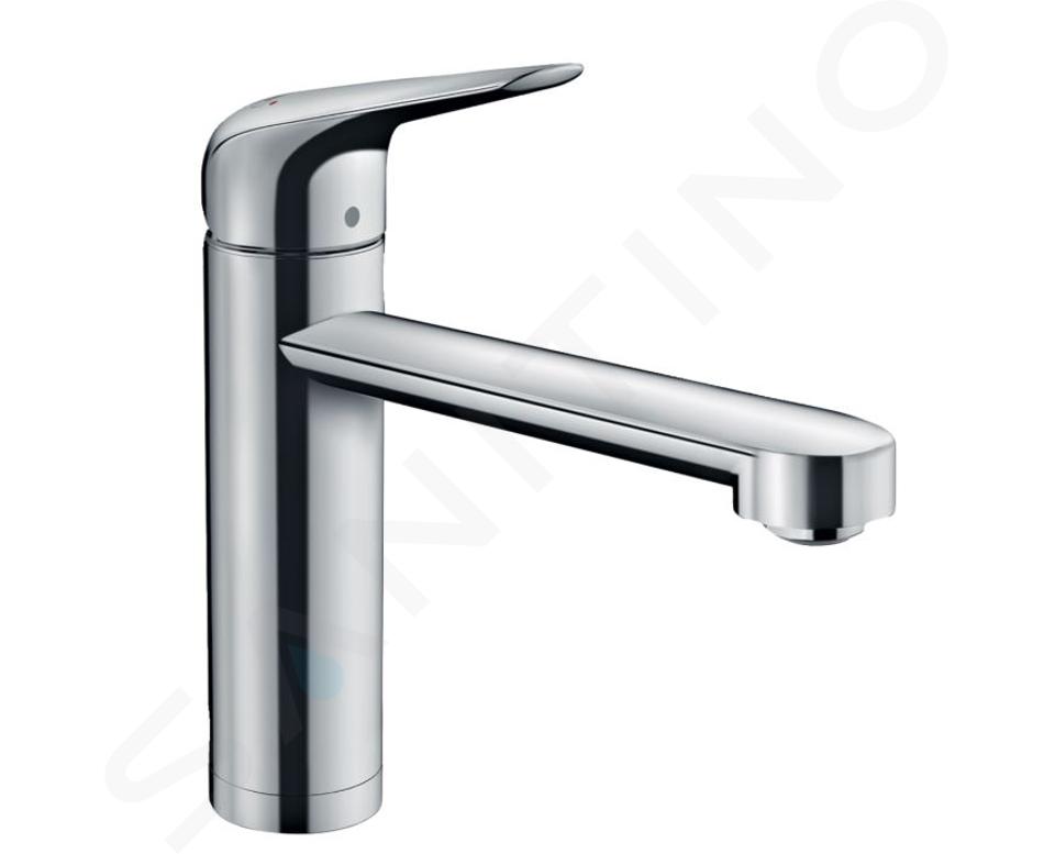 Hansgrohe Focus M42 - Baterie chiuvetă M423-H120, rabatabilă sub fereastră, crom 71807000