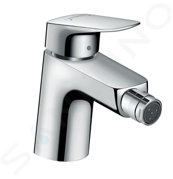 Hansgrohe Logis - Miscelatore bidet 70 con piletta di scarico a saltarello, cromato 71203000