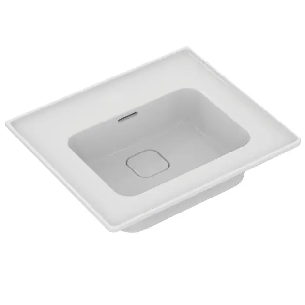 Levně Ideal Standard Strada II - Nábytkové umyvadlo 54x46 cm, bez otvoru pro baterii, s Ideal Plus, bílá T3632MA