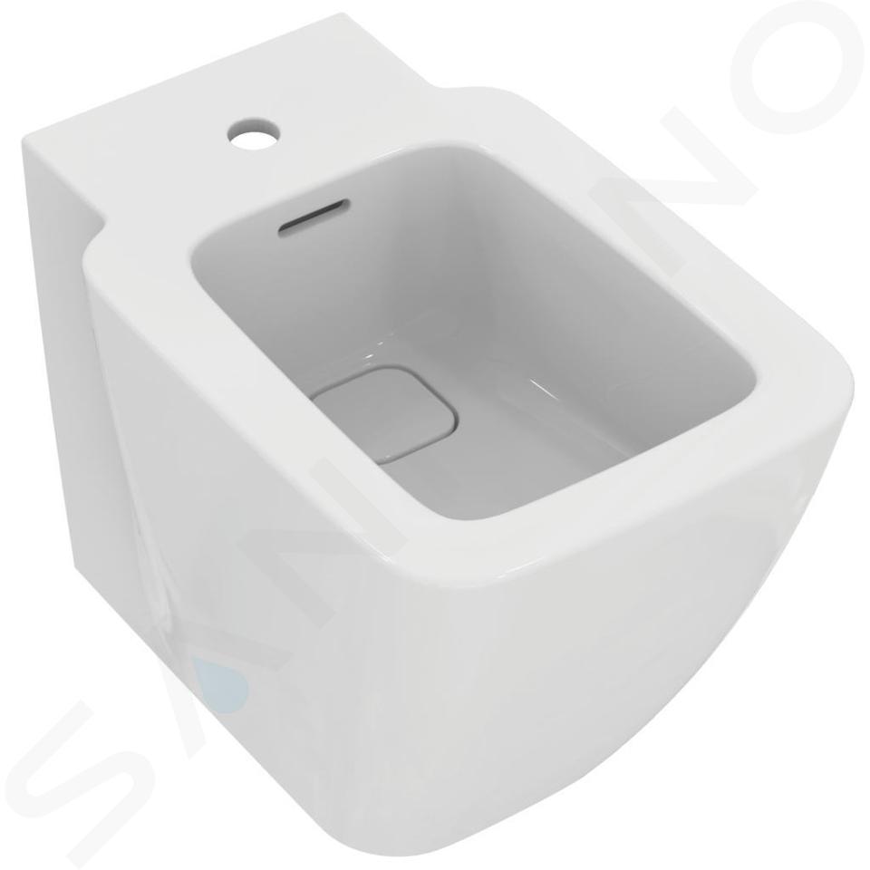Ideal Standard Strada II - Stojící bidet s přepadem, s Ideal Plus, bílá ...
