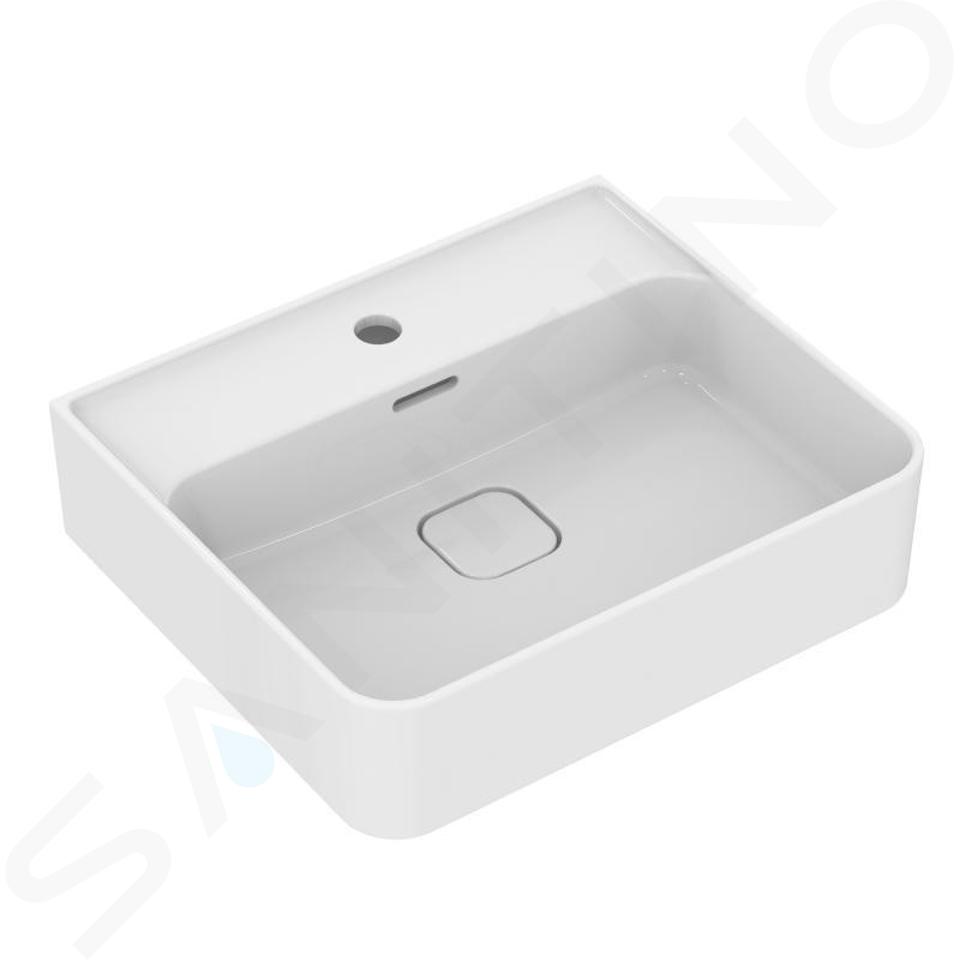 Ideal Standard Strada II - Lavabo 500x430 mm con foro per rubinetto, bianco T292801