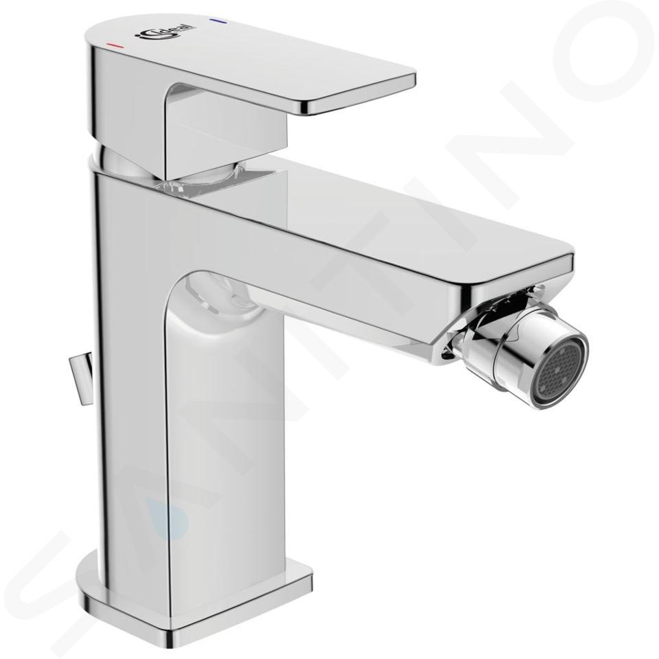 Ideal Standard Edge - Miscelatore per lavabo da appoggio, con sistema di  scarico, BlueStart, cromato A7113AA