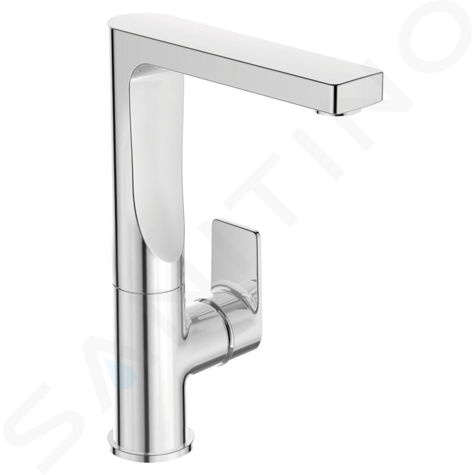 Ideal Standard Edge - Grifo de lavabo con caño giratorio, cromo A7111AA