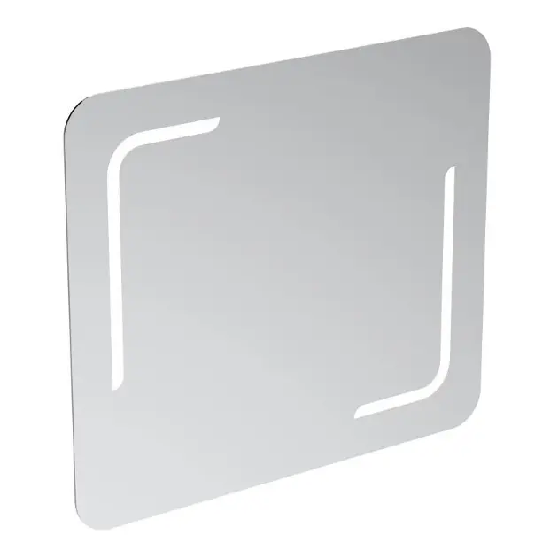 Levně Ideal Standard Mirror&Light - Zrcadlo 80x70 cm s LED osvětlením a podsvícením T3351BH