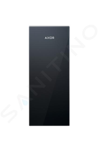 Axor MyEdition - Afdekplaat 200 mm, zwart glas 47900600