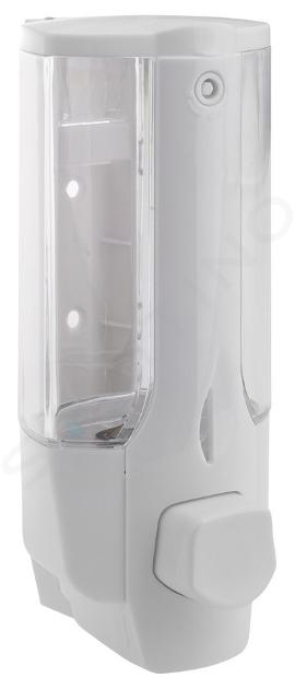 Aqualine Hotelový program - Dávkovač tekutého mydla 350 ml, biela 72027