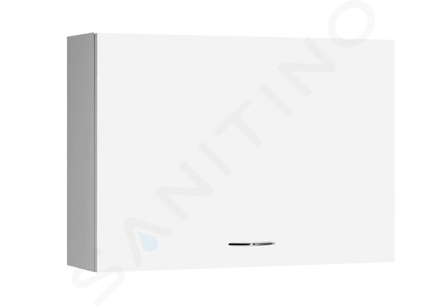 Aqualine Keramia Fresh - Felső szekrény 700x500x200 mm, fehér 52360