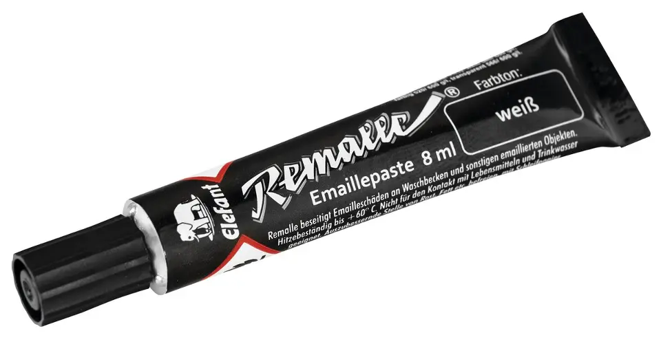 Aqualine - Emajl za popravke, 8 ml, bijeli REM0
