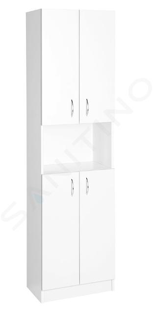 Aqualine Simplex Eco - Skříňka 500x1800x300 mm, bílá mat SIME520