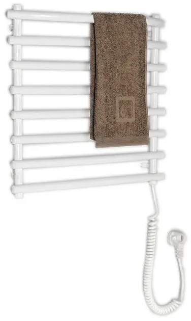 Aqualine - Scaldasalviette elettrico, 57x47 cm, bianco SU110A