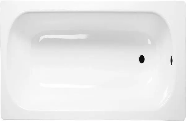 Aqualine Badewannen - Badewanne aus Emaille 1050x650 mm, weiß V105x65