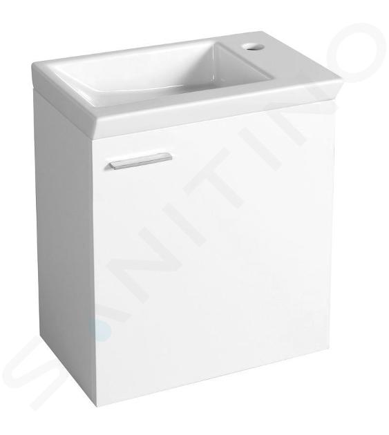 Aqualine Zoja - Lavabo suspendu 440x500x235 mm, blanc 51046