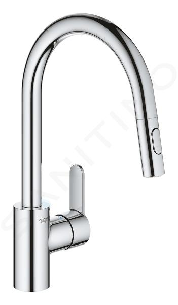 Grohe Eurostyle Cosmopolitan - Keukenkraan met uittrekbare handdouche, 31482003 |