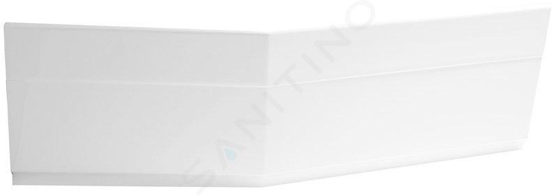 Polysan Tigra - Frontpaneel, lengte 1500 mm, links, wit 72930