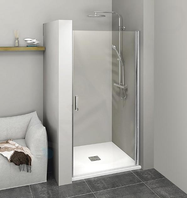 Polysan Zoom Line - Douchedeur 70 cm, helder glas ZL1270