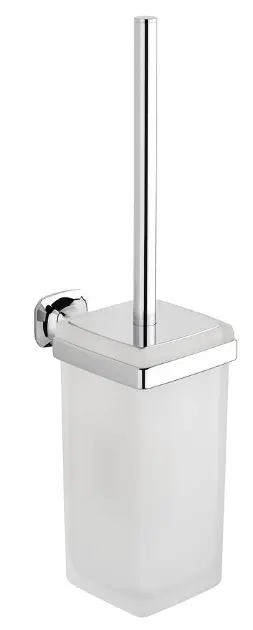 Sapho Aida - Četka za WC, krom/satensko staklo AI008