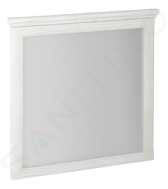 Sapho Cross - Specchio in cornice 700x800 mm, bianco antico CR212