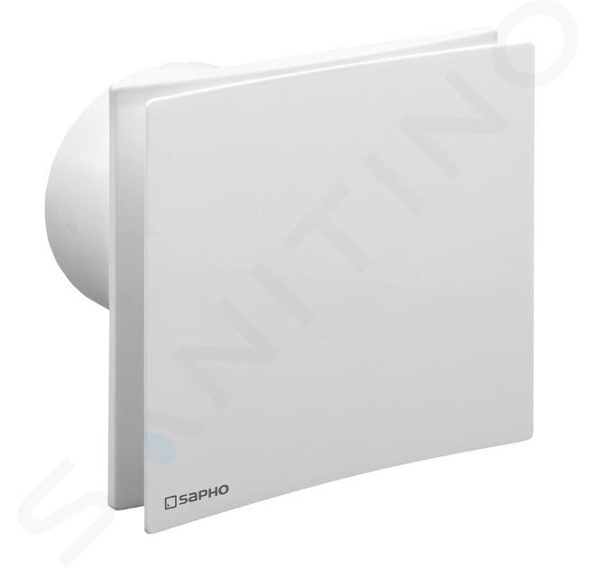 Ventilador de Extractor Baño 150mm con Temporizador Cocina Wc Blanco