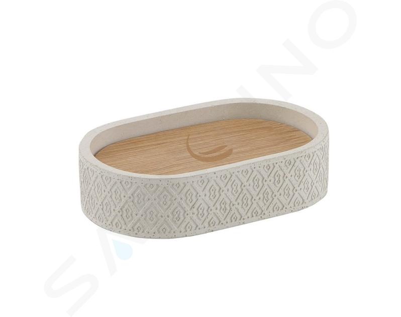 Sapho Gedy badkameraccessoires - Zeepschaal Afrodite, beige 4911