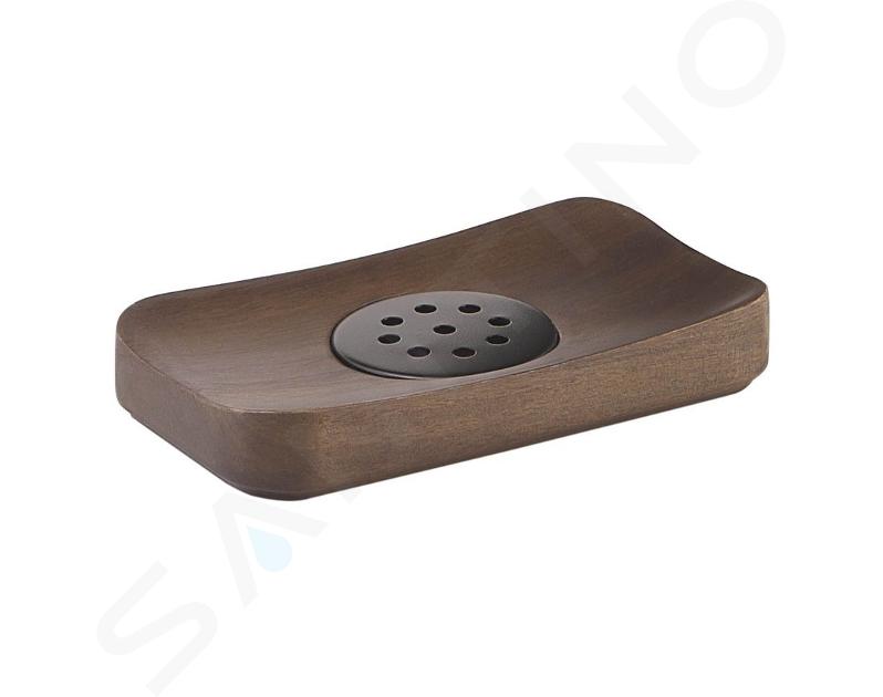 Sapho Accesorios de baño Gedy - Jabonera de pie, madera 3911