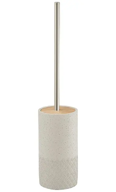 Sapho Gedy fürdőszobai kiegészítők - Afrodite WC kefe álló, szürke-bézs színű 4933