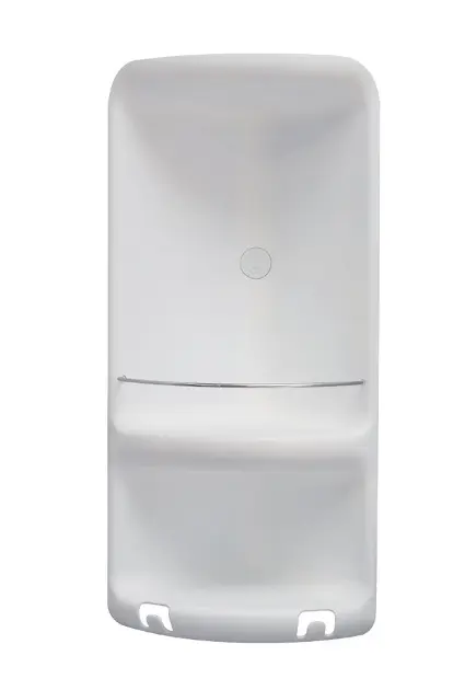 Sapho Gedy Badaccessoires - Eckablage für Dusche Caesar 23x47x16 cm, weiß 7080