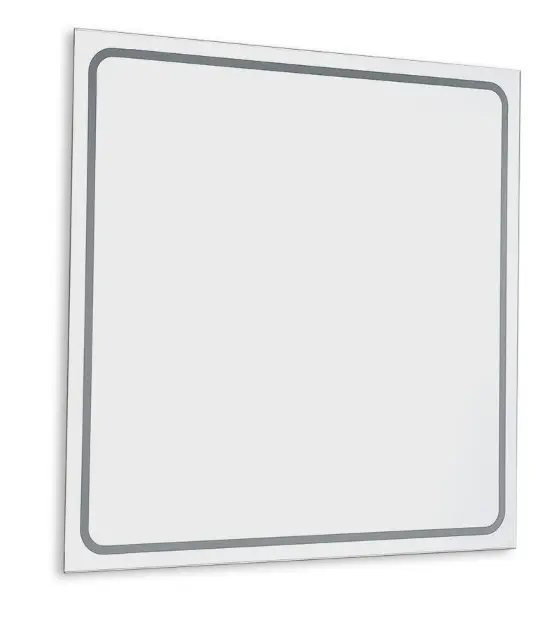 Sapho Gemini II - Ogledalo s LED rasvjetom, 90 x 90 cm GM092