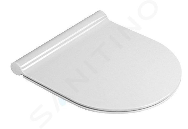 Sapho GSI Kube X - WC-ülőke Slim, Soft Close, fehér MS76SN11