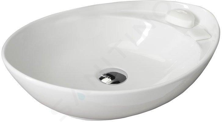 Sapho Lavabos - Lavabo Beverly 560x370 mm, blanc WH040