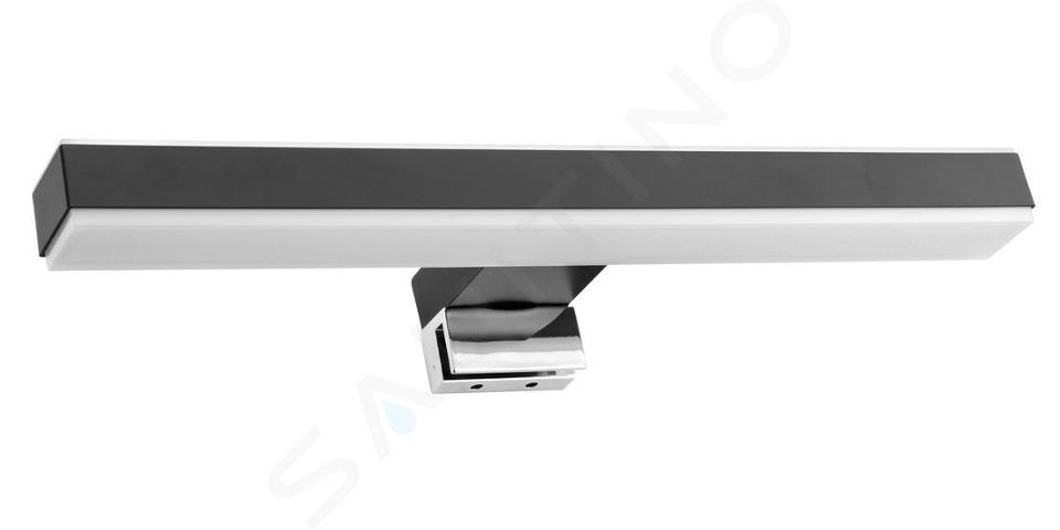 Sapho Osvětlení - LED svítidlo Veronica 300x25x83 mm, černá E27423CI