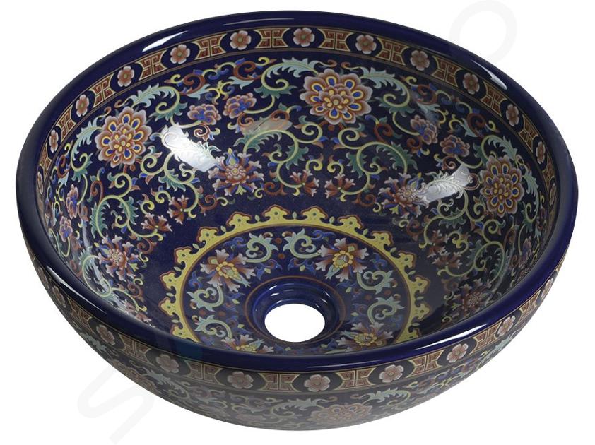 Sapho Priori - Umývadlo na dosku, priemer 41 cm, fialová PI022