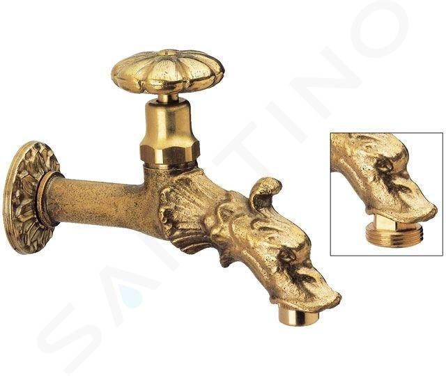 Sapho Retro - Robinet de grădină cu rozetă, bronz CH123