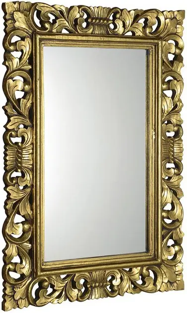 Sapho Scule - Spejl i ramme 80x120 cm, guld IN316