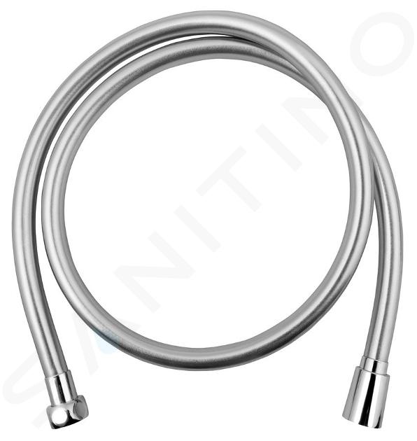 Sapho Softflex - Flexible de douche, longueur 1200 mm, argent métallique 1208-10