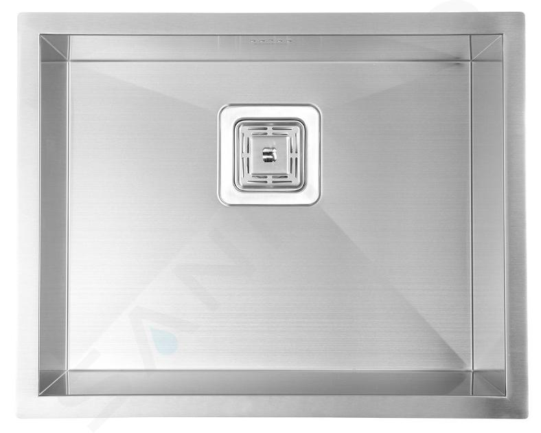 Sapho Zero - Lavello 540x430x200, acciaio inox EP386