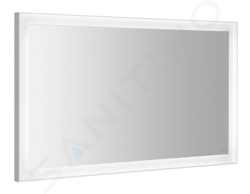 Sapho Flut - Tükör Flut LED világítással 1200x700 mm, fehér FT120