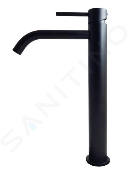 Paffoni Light - Mitigeur de lavabo, noir mat LIG081NO