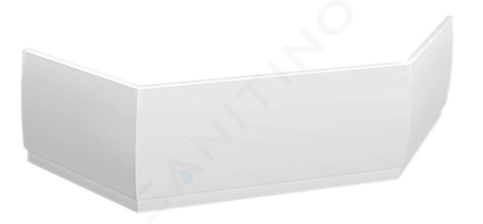 Polysan Accesorios - Panel frontal Floss, longitud 1450 mm, blanco 98813