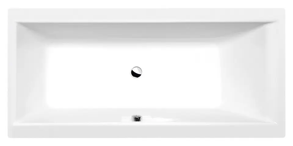 Polysan - Pravokutna kada CLEO 160x75x48 cm, bijela 93611