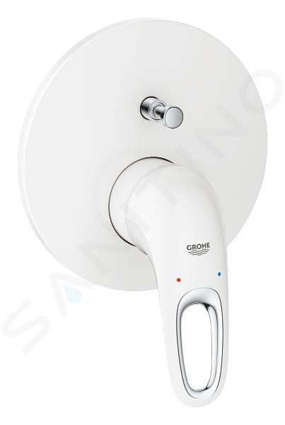 Grohe Eurostyle - Batéria pod omietku pre 2 spotrebiče, mesačná biela 24049LS3